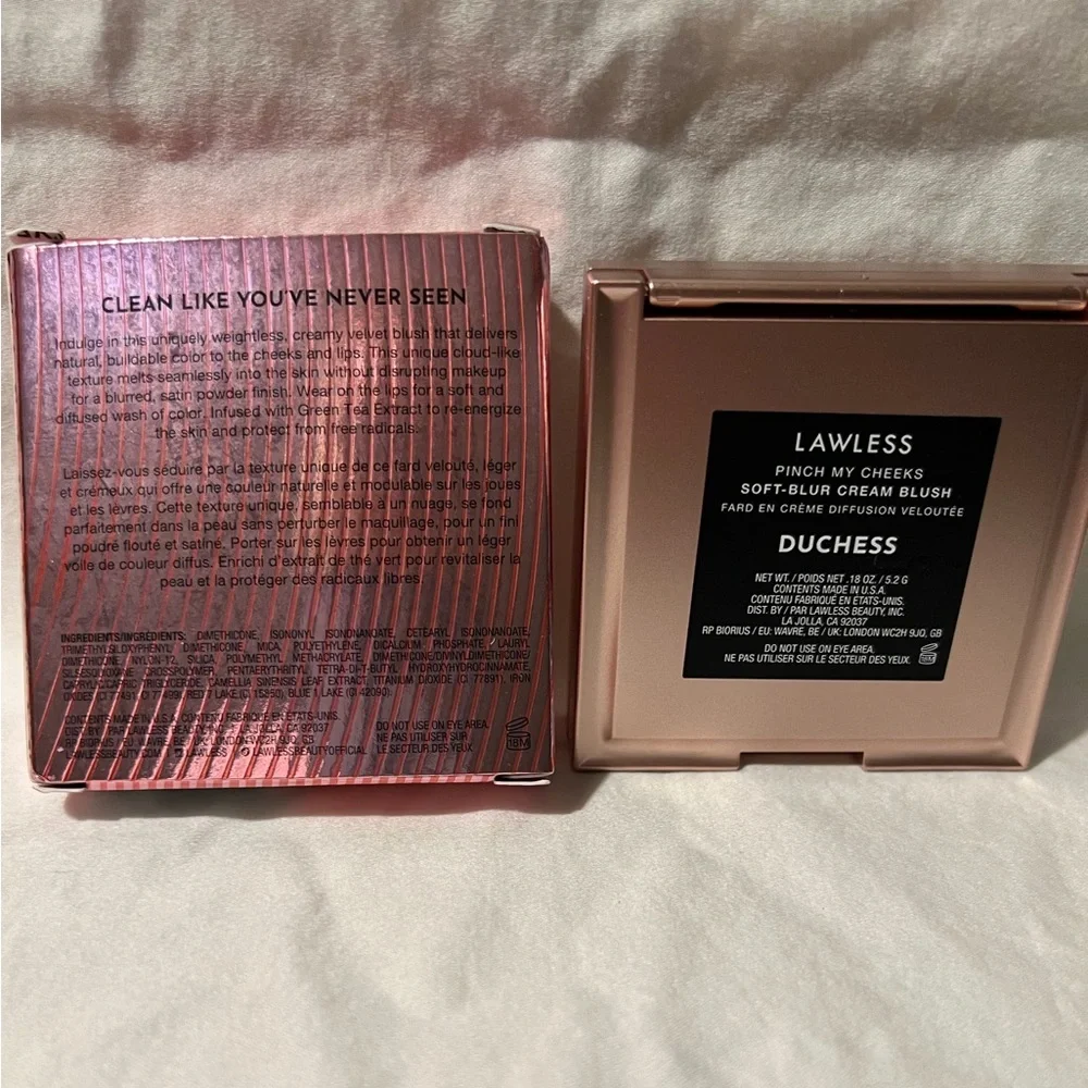 LAWLESS Pinch My Cheeks Soft-Blur Cream Blush - Duchess